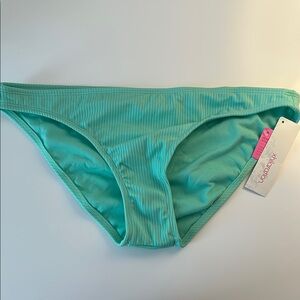 Xhilaration Green Bikini Bottom Swimwear